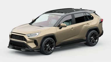 Markasız bir SUV 'un 3 boyutlu görüntülemesi