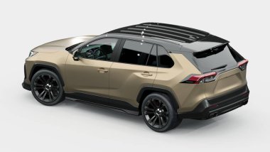 Markasız bir SUV 'un 3 boyutlu görüntülemesi