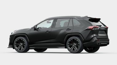 Markasız bir SUV 'un 3 boyutlu görüntülemesi