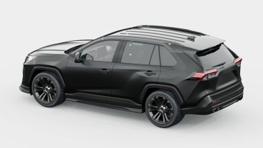 Markasız bir SUV 'un 3 boyutlu görüntülemesi