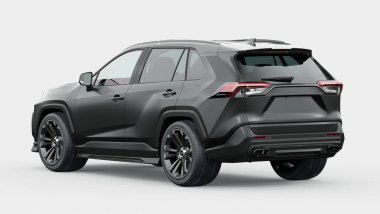 Markasız bir SUV 'un 3 boyutlu görüntülemesi