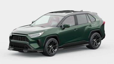 Markasız bir SUV 'un 3 boyutlu görüntülemesi