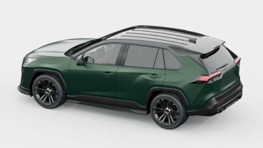 Markasız bir SUV 'un 3 boyutlu görüntülemesi