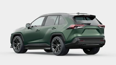 Markasız bir SUV 'un 3 boyutlu görüntülemesi