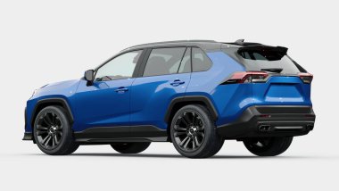 Markasız bir SUV 'un 3 boyutlu görüntülemesi