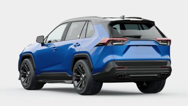 Markasız bir SUV 'un 3 boyutlu görüntülemesi