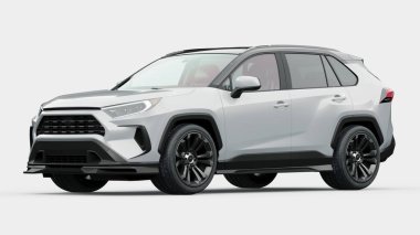 Markasız bir SUV 'un 3 boyutlu görüntülemesi