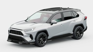 Markasız bir SUV 'un 3 boyutlu görüntülemesi