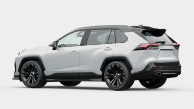 Markasız bir SUV 'un 3 boyutlu görüntülemesi