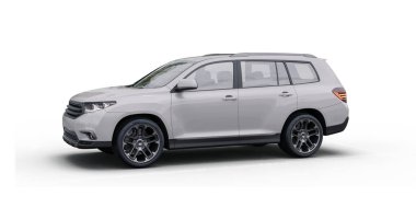 Markasız bir SUV 'un 3 boyutlu görüntülemesi