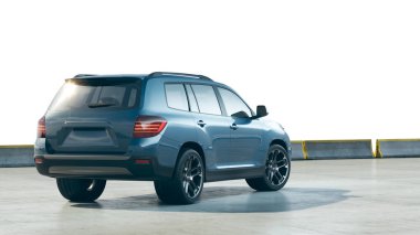 Markasız bir SUV 'un 3 boyutlu görüntülemesi