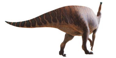 Gerçekçi dinozor heykeli ayrıntılarıyla