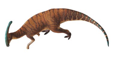 Renkli bir dinozorun sembolü..