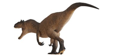 Vahşi Tyrannosaurus rex tam yol ileri..