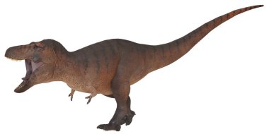 Kükreyen dinozor vahşi tavırlar sergiliyor.