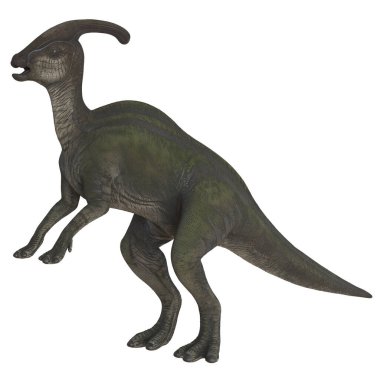 Gerçekçi Parasaurolophus dinozor modeli