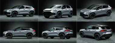 Markasız bir SUV 'un 3 boyutlu görüntülemesi