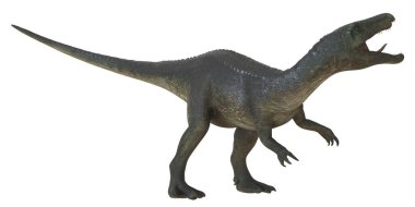 Kükreyen dinozor dinamik duruşunda