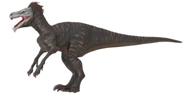 Dinamik poziyonda tarih öncesi dinozorlar