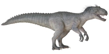 Canlı gibi duran vahşi dinozor..