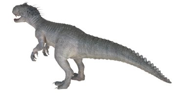 Güçlü duruşu olan görkemli bir dinozor..