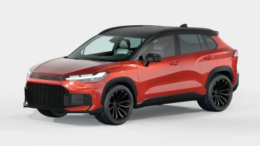 Markasız bir SUV 'un 3 boyutlu görüntülemesi