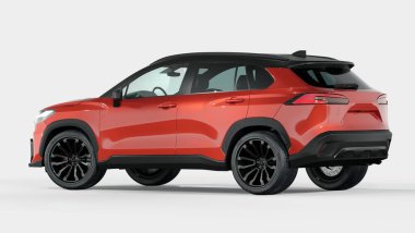 Markasız bir SUV 'un 3 boyutlu görüntülemesi