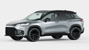 Markasız bir SUV 'un 3 boyutlu görüntülemesi