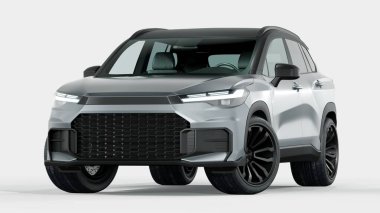 Markasız bir SUV 'un 3 boyutlu görüntülemesi