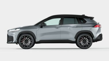 Markasız bir SUV 'un 3 boyutlu görüntülemesi