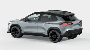 Markasız bir SUV 'un 3 boyutlu görüntülemesi