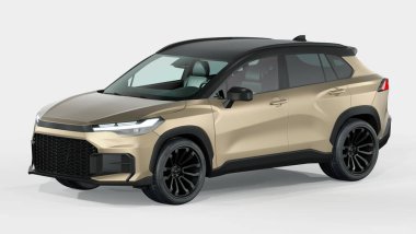 Markasız bir SUV 'un 3 boyutlu görüntülemesi