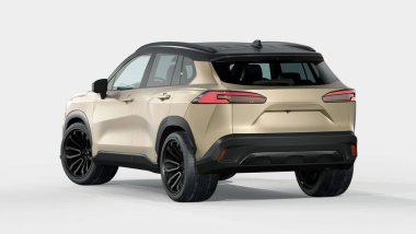 Markasız bir SUV 'un 3 boyutlu görüntülemesi