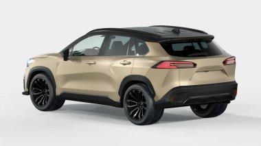 Markasız bir SUV 'un 3 boyutlu görüntülemesi