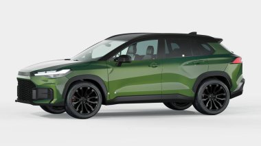 Markasız bir SUV 'un 3 boyutlu görüntülemesi