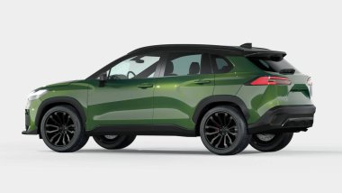 Markasız bir SUV 'un 3 boyutlu görüntülemesi