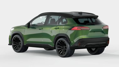 Markasız bir SUV 'un 3 boyutlu görüntülemesi