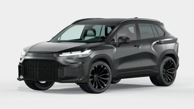 Markasız bir SUV 'un 3 boyutlu görüntülemesi