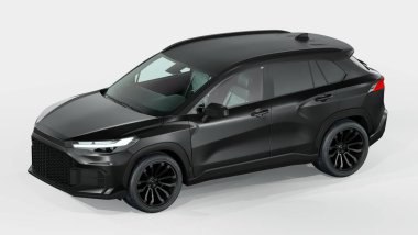 Markasız bir SUV 'un 3 boyutlu görüntülemesi