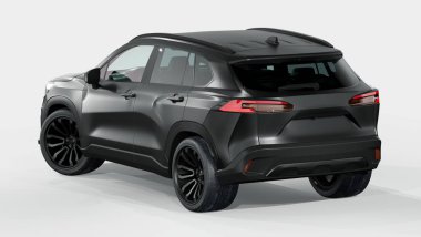 Markasız bir SUV 'un 3 boyutlu görüntülemesi