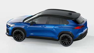 Markasız bir SUV 'un 3 boyutlu görüntülemesi