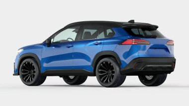 Markasız bir SUV 'un 3 boyutlu görüntülemesi