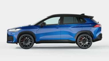 Markasız bir SUV 'un 3 boyutlu görüntülemesi