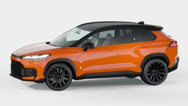 Markasız bir SUV 'un 3 boyutlu görüntülemesi