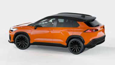 Markasız bir SUV 'un 3 boyutlu görüntülemesi