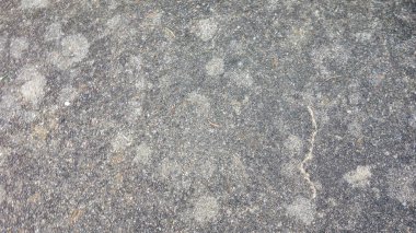 Yapılandırılmış beton kaldırıma yakın çekim