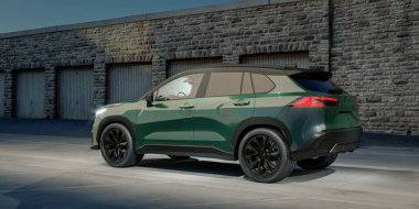 Markasız bir SUV 'un 3 boyutlu görüntülemesi