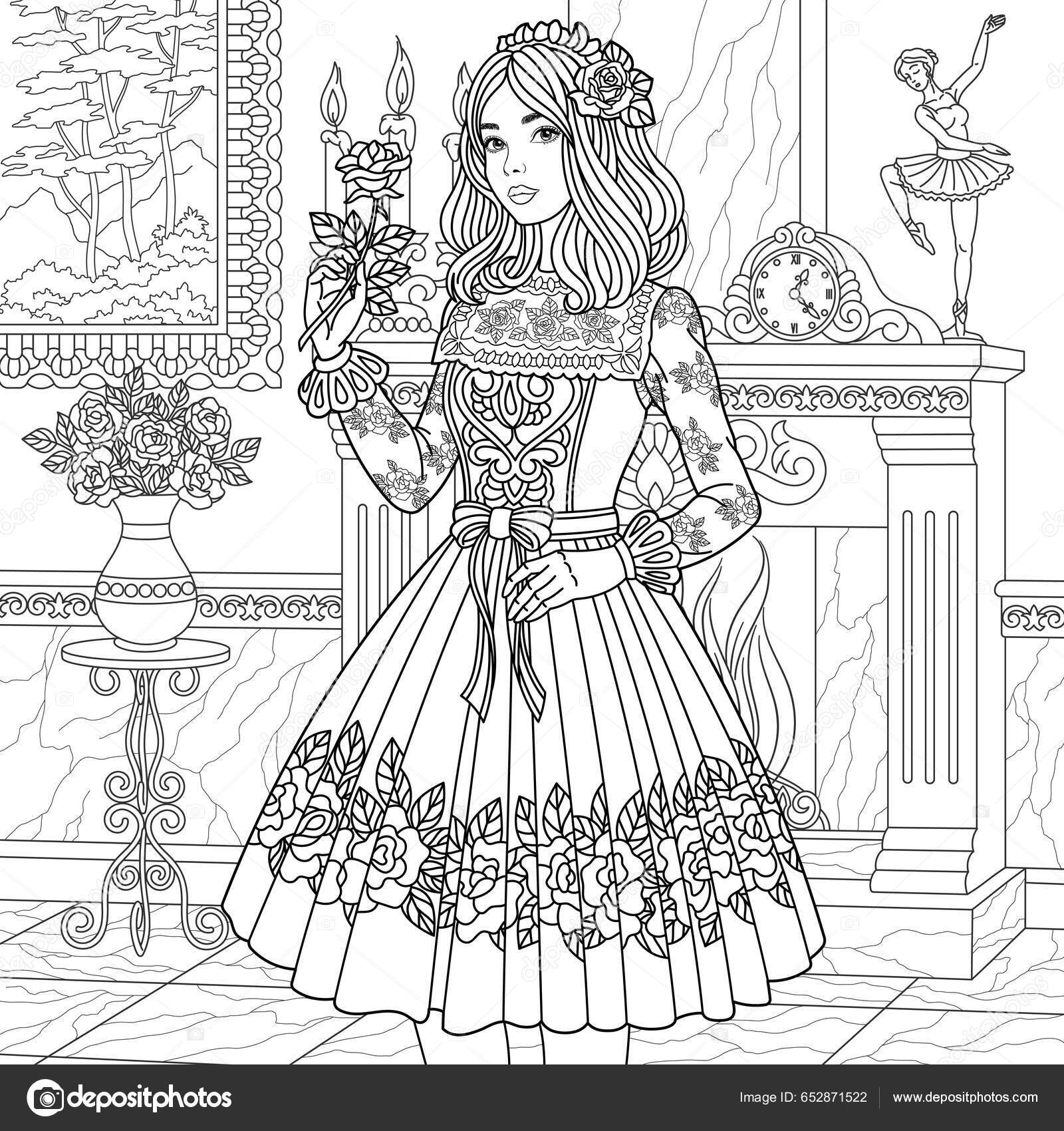 Mandalas Fleuris : Livre de coloriage adulte anti-stress - Color