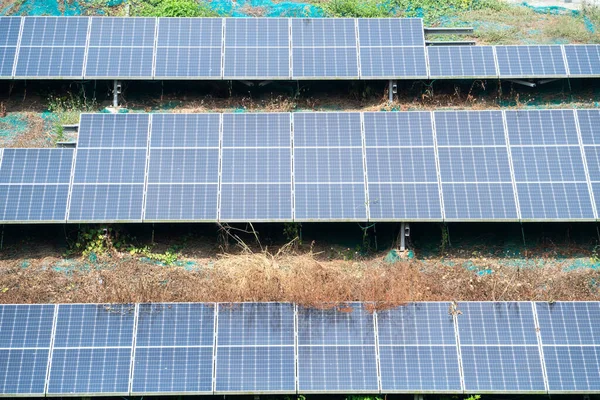 太阳能电池板 太阳能系统技术台湾太阳能电池 — 图库照片