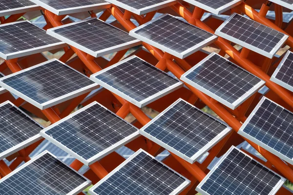太阳能电池板 太阳能系统技术 — 图库照片